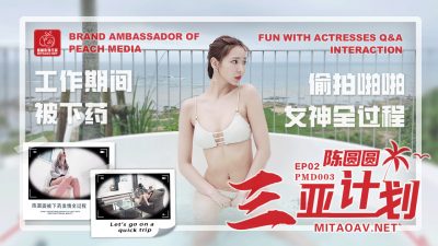 蜜桃影像傳媒 PMD003 EP2 陳圓圓三亞企劃 輝月杏梨